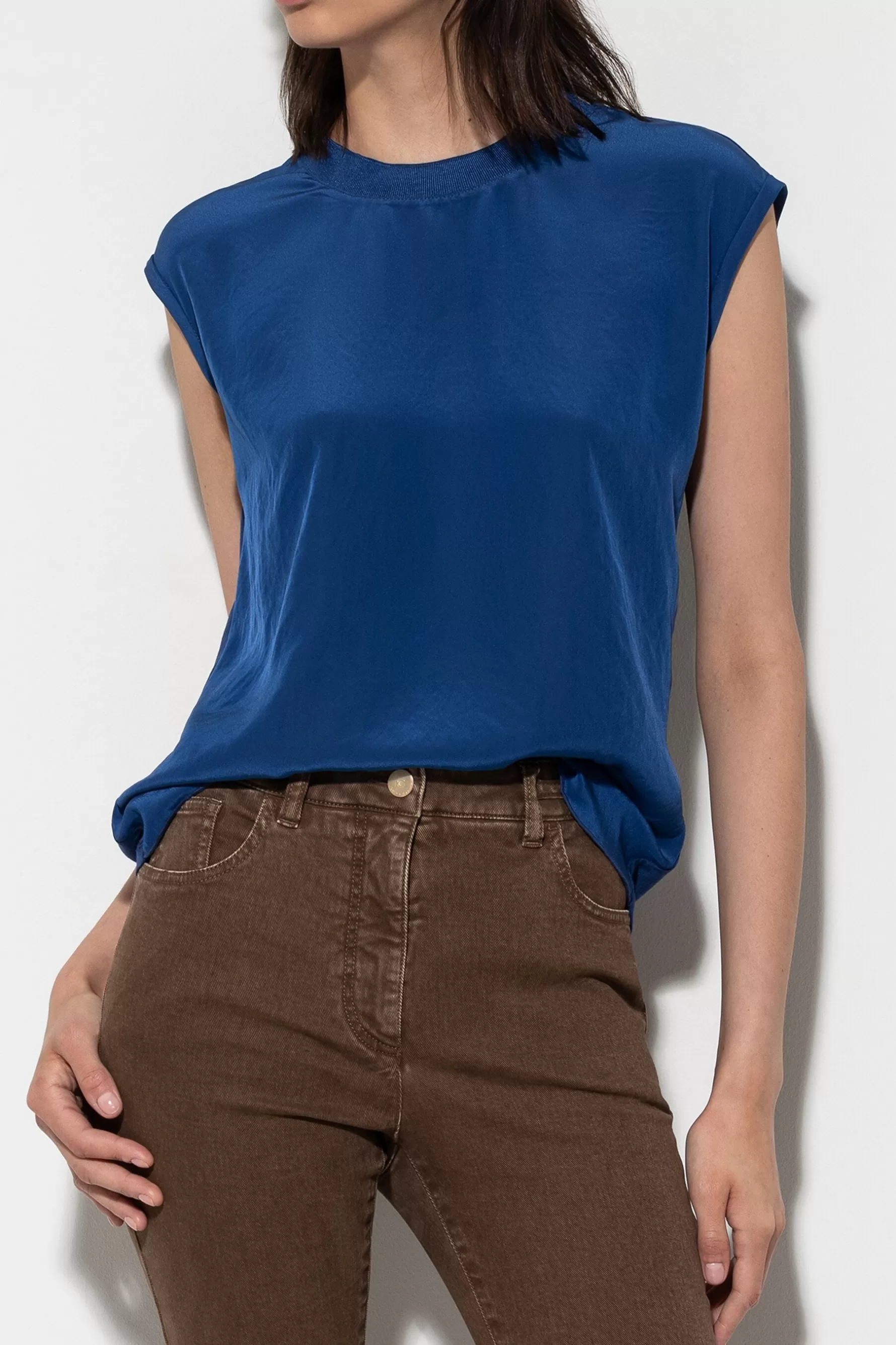 Shirts & Tops-LUISA CERANO Basic-Top Mit Rippdetail