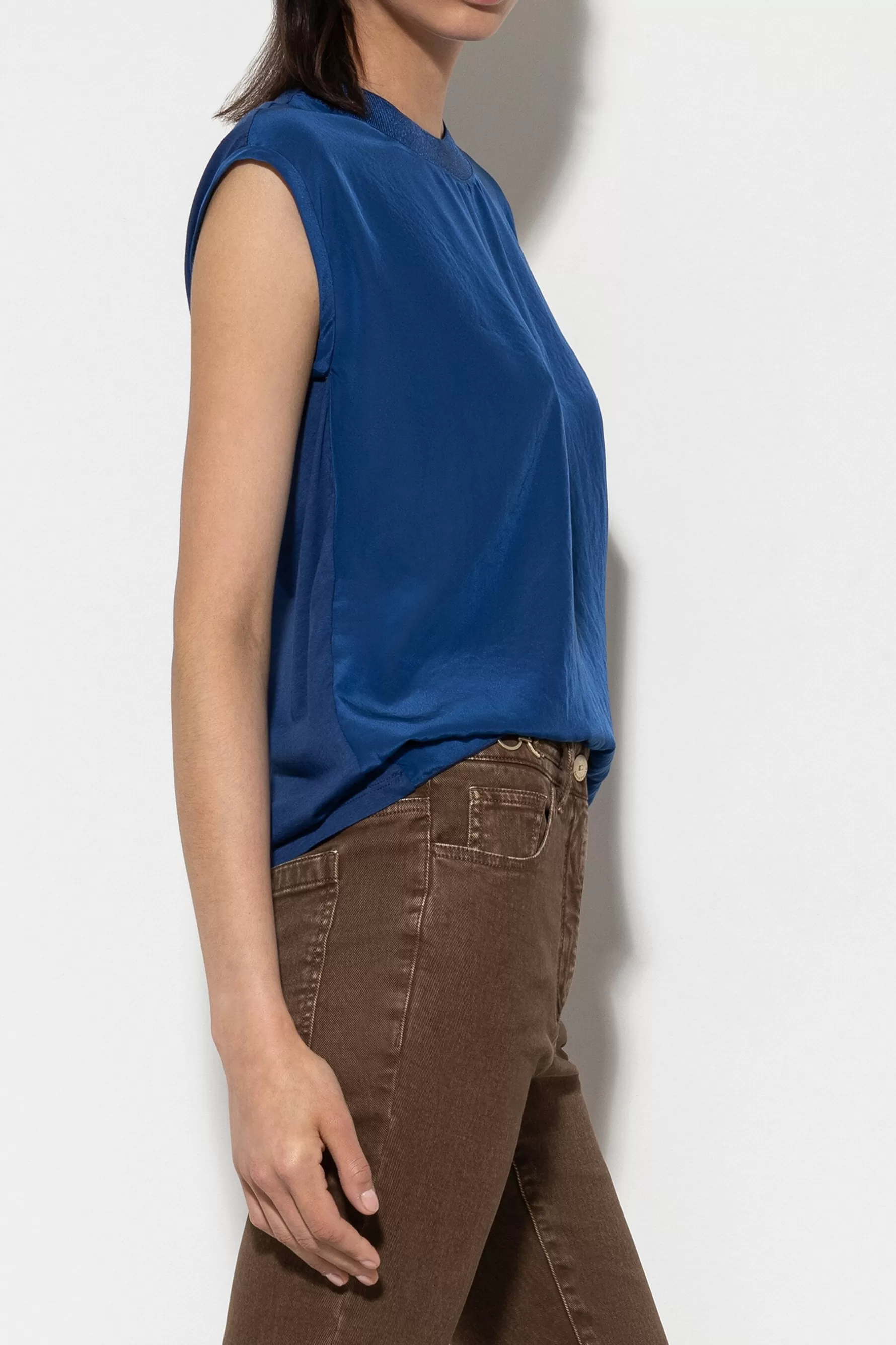 Shirts & Tops-LUISA CERANO Basic-Top Mit Rippdetail