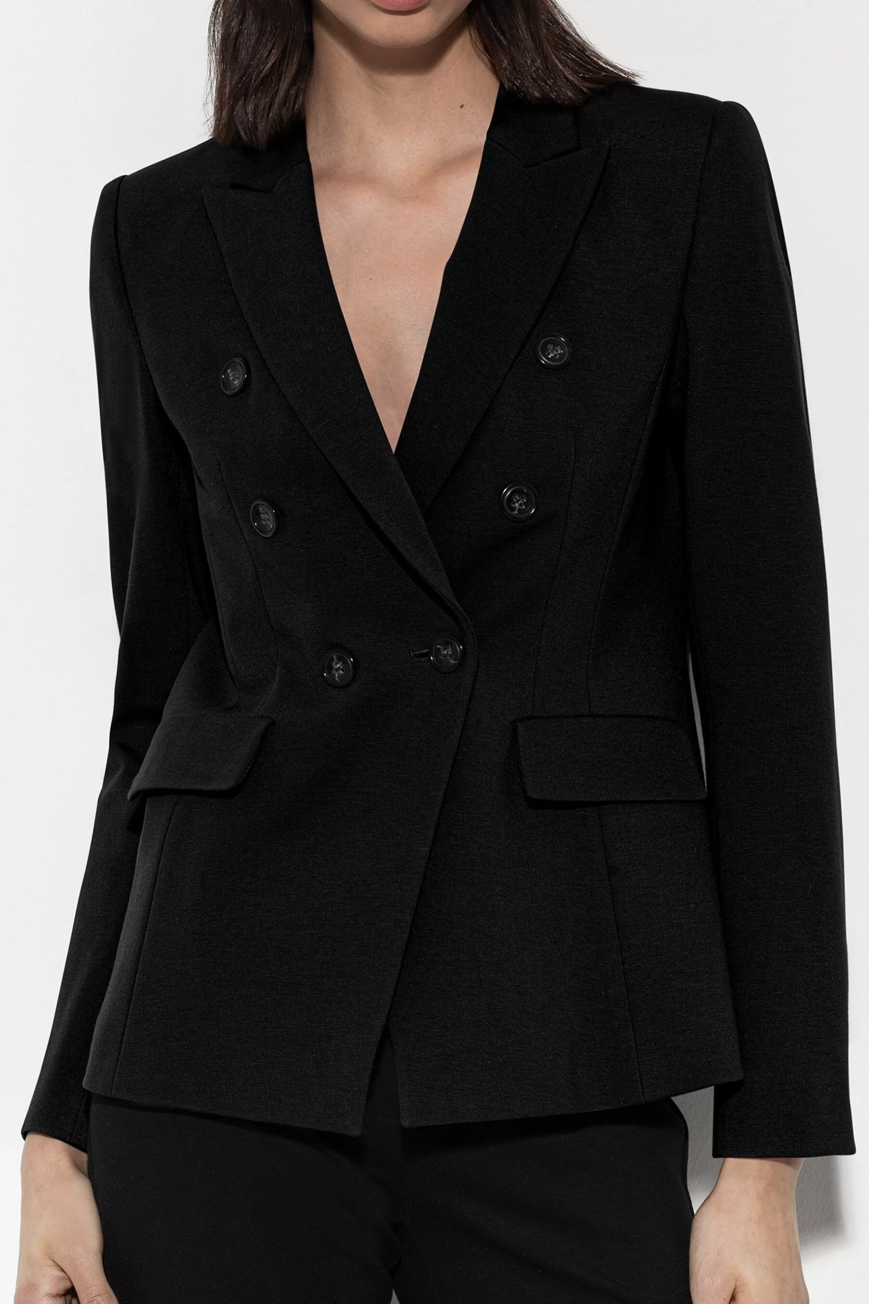 Jacken & Mäntel | Blazer-LUISA CERANO Blazer Aus Punto-Milano