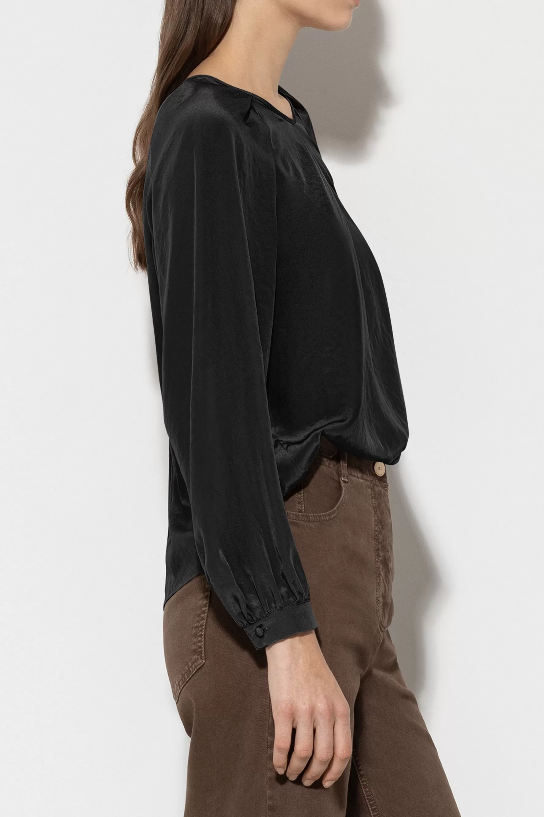 Blusen-LUISA CERANO Bluse Mit Faltendetails