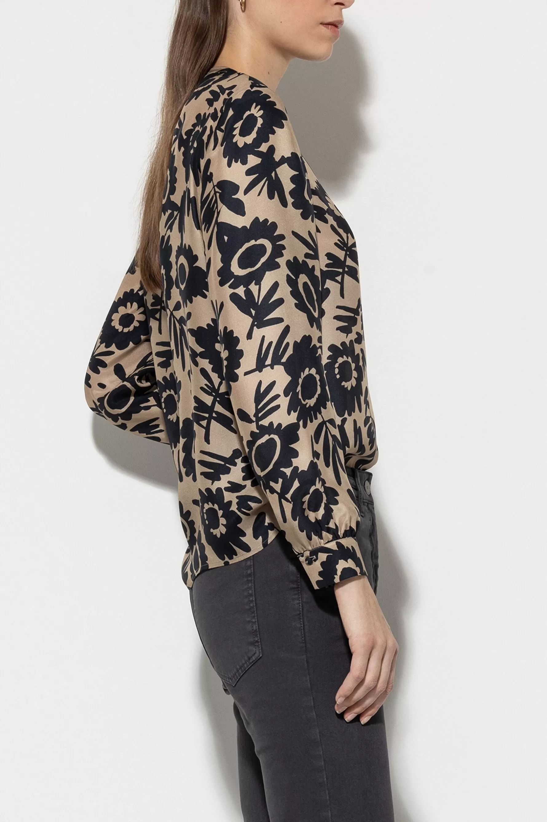 Blusen-LUISA CERANO Bluse Mit Flower-Print multi