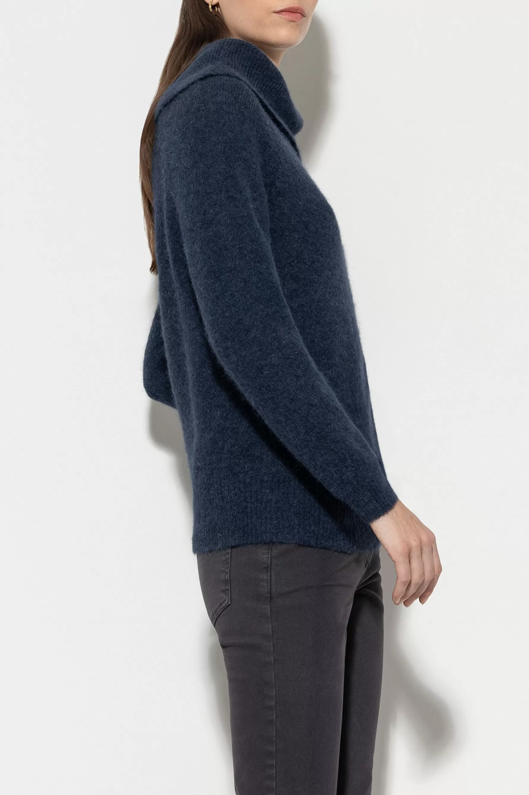 Strick-LUISA CERANO Shawlneck-Pullover