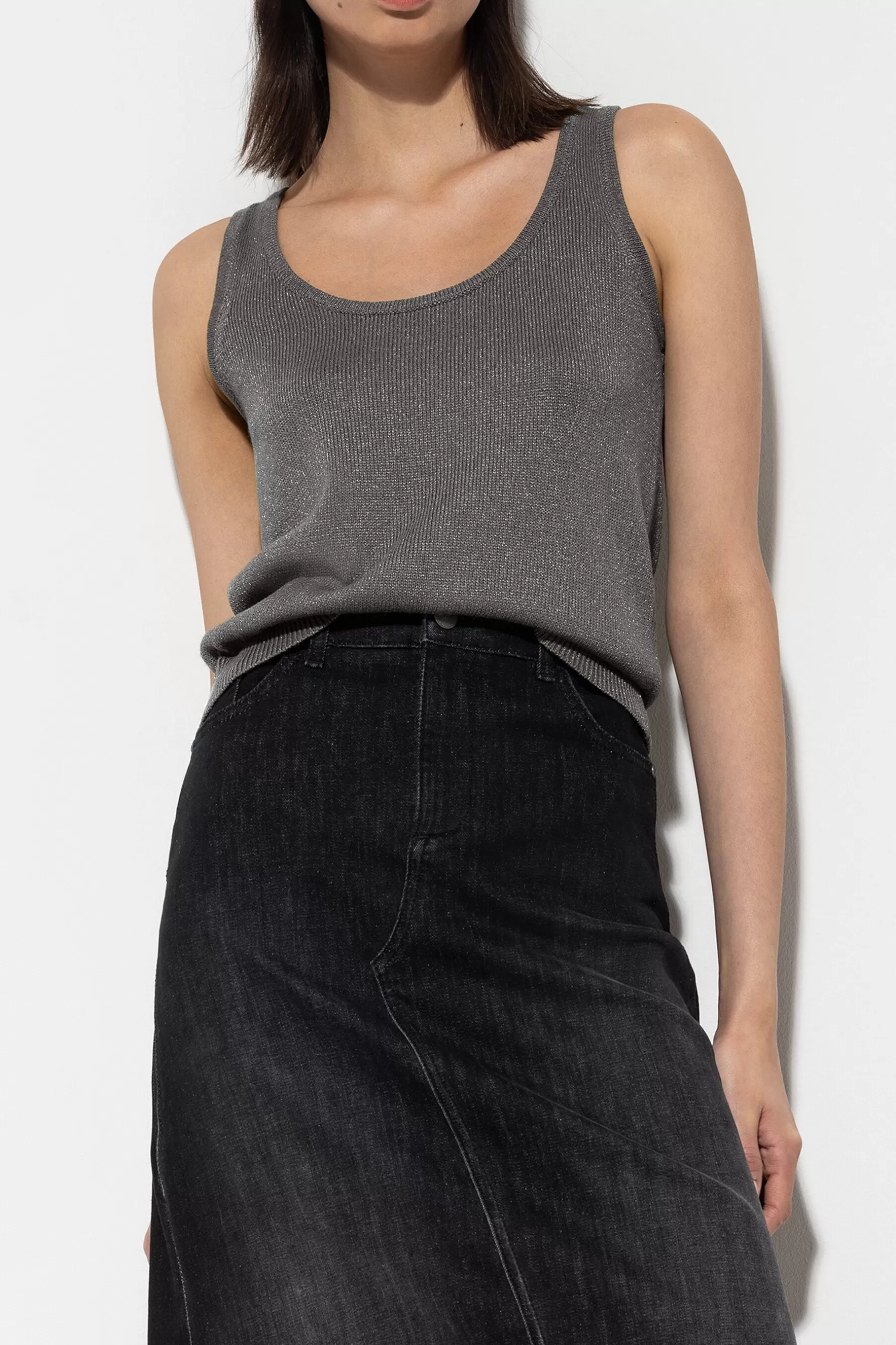 Shirts & Tops | Strick-LUISA CERANO Strick-Tanktop